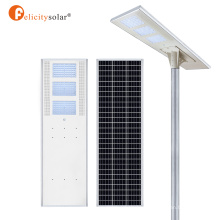 Felicitysolar Long Lifespan 30W 40W 60W 80W 100W Solar LED Light, todo en uno en uno